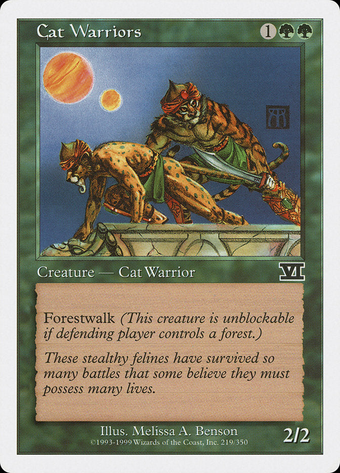 Cat Warriors [Classic Sixth Edition]