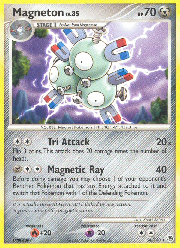 Magneton (54/130) [Diamond & Pearl: Base Set]