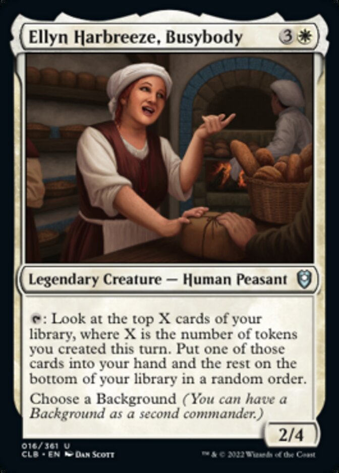 Ellyn Harbreeze, Busybody [Commander Legends: Battle for Baldur's Gate]