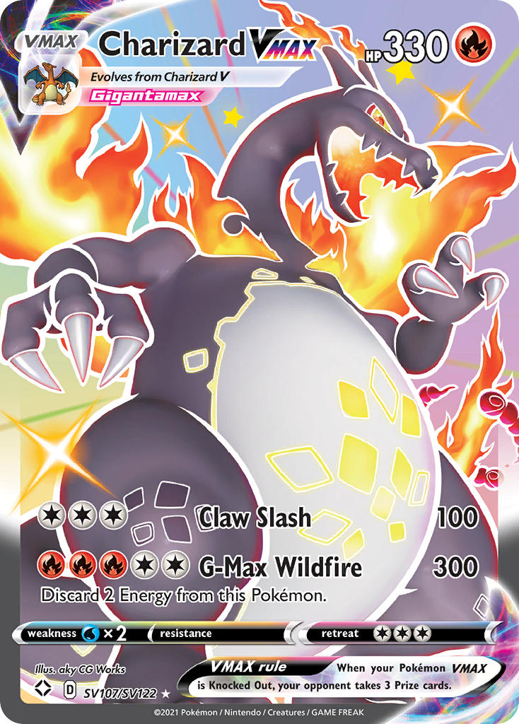 pokemon sword and shield cards charizard Pokemon card s9 014/100 Charizard V RR Sword & Shield Star
