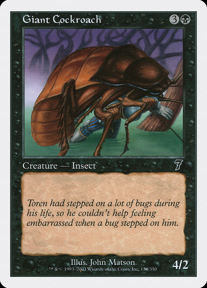 Giant Cockroach [Seventh Edition]