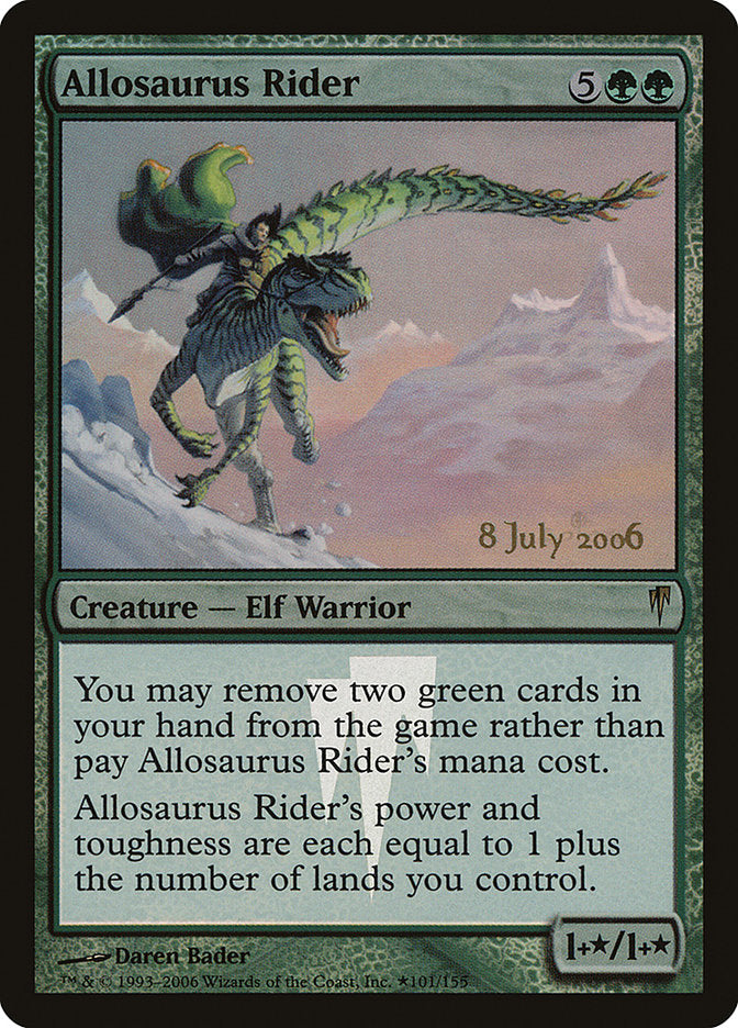 Allosaurus Rider [Coldsnap Promos]