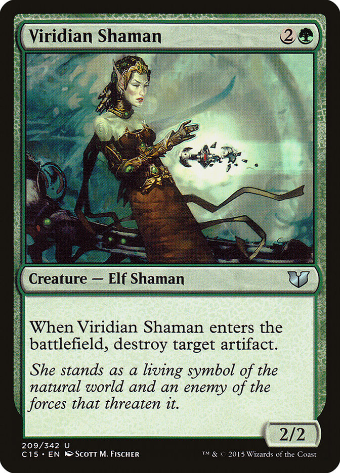 Viridian Shaman [Commander 2015]