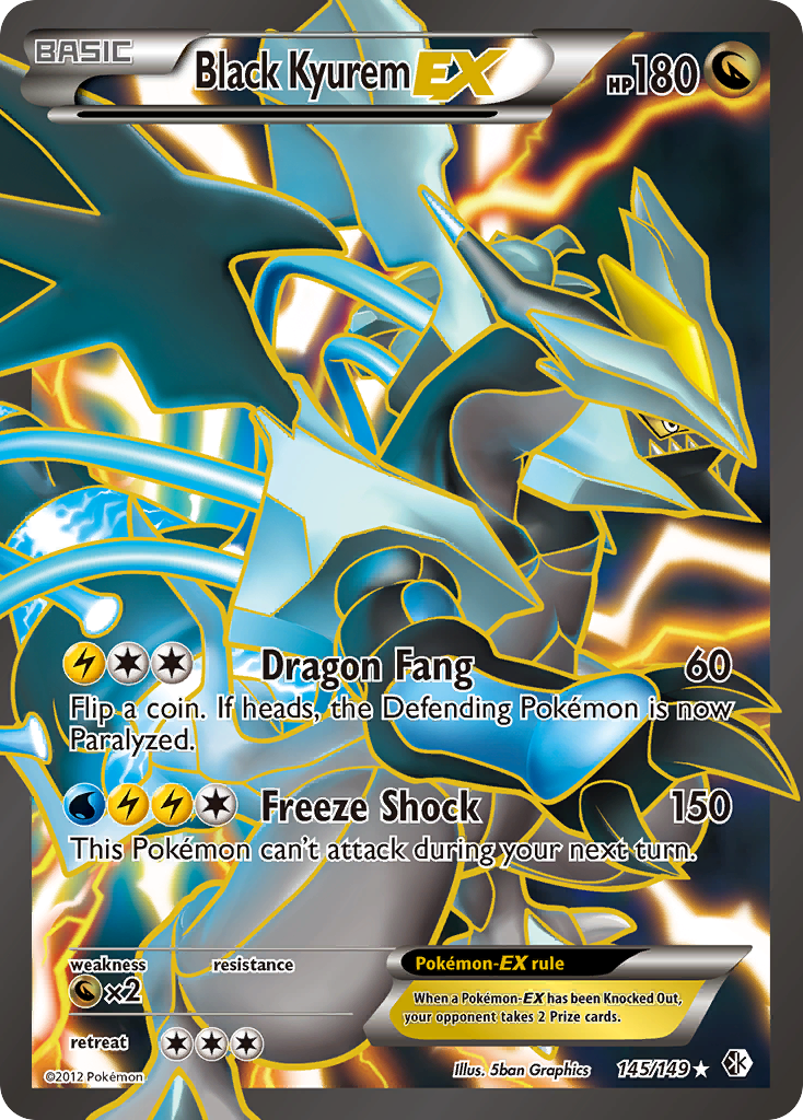 pokemon cards white kyurem ex | Dex Dragon Fire White Kyurem Boundaries Crossed
