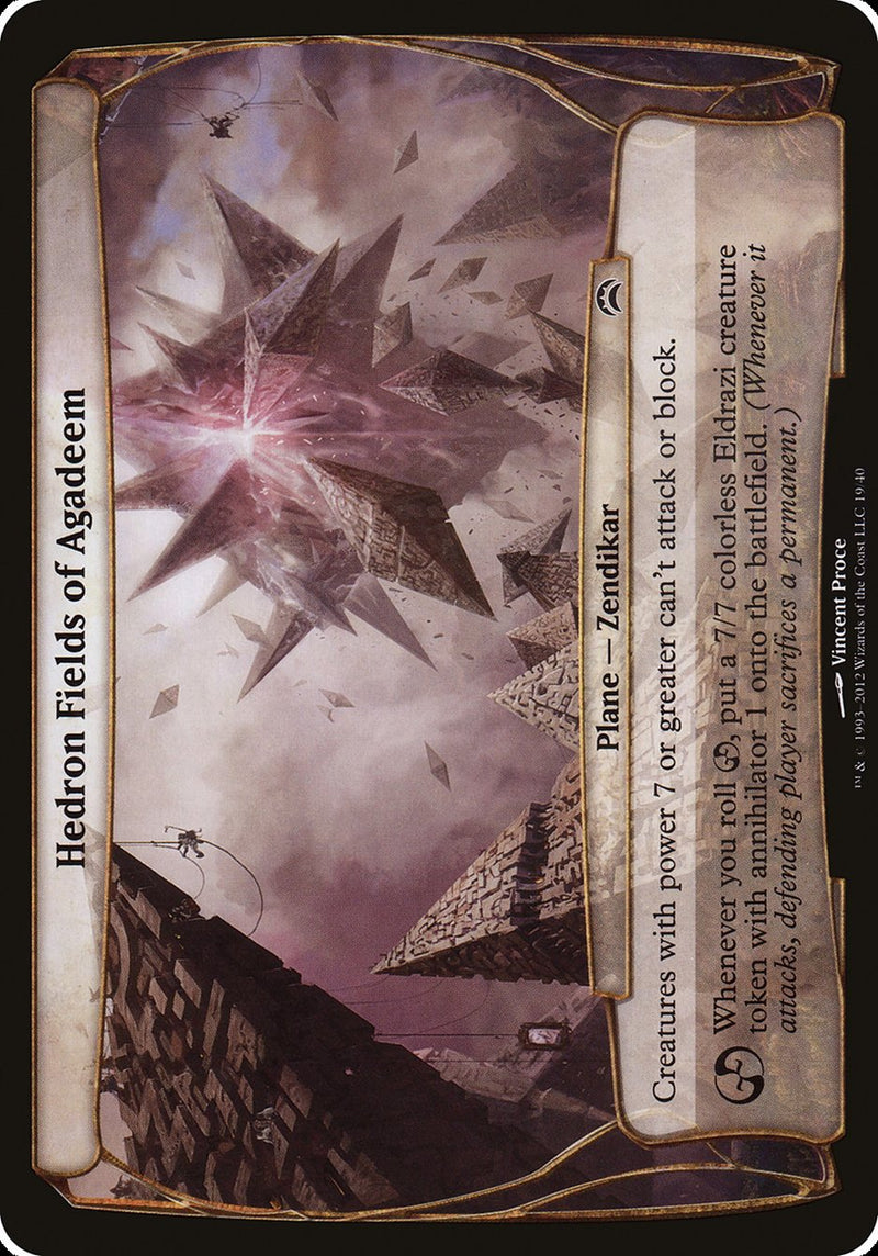 Hedron Fields of Agadeem (Planes) [Planechase 2012 Planes]